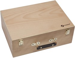 Pastelkist Conda 35 x 26.5 x 13 cm met 4 trays