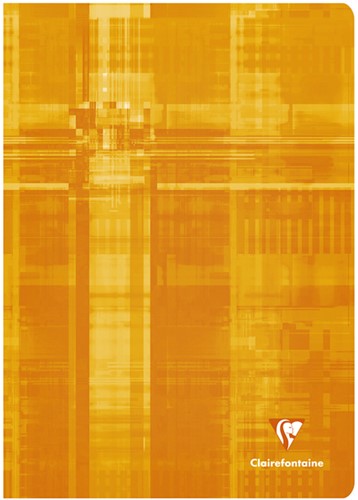 Schrift Clairefontaine A4 ruit 4x8mm 80 pagina's 90gr assorti-3