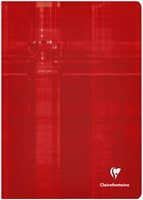 Schrift Clairefontaine A4 ruit 4x8mm 80 pagina's 90gr assorti-1