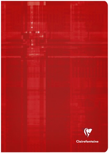 Schrift Clairefontaine A4 ruit 4x8mm 80 pagina's 90gr assorti-1