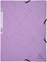 Elastomap Exacompta Aquarel A4 3 kleppen 400gr glanskarton assorti-4