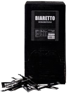 Suikersticks Biaretto 4 gram 600 stuks-2
