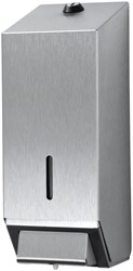 Zeepdispenser Euro Products navulbaar 1000ml zilver 438290