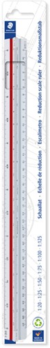 Schaalliniaal Staedtler 561 300mm plastic wit
