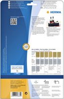 Etiket HERMA flessen 8882 90x120mm A4 glossy wit 40stuks-7