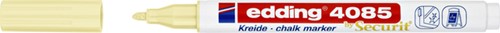 Krijtstift edding 4085 by Securit rond 1-2mm pastel geel-2