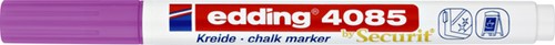Krijtstift edding 4085 by Securit rond 1-2mm framboos