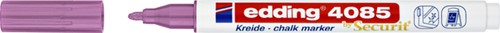 Krijtstift edding 4085 by Securit rond 1-2mm metallic roze-2