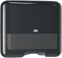 Handdoekdispenser Tork H3 Elevation klein zwart 553108-2