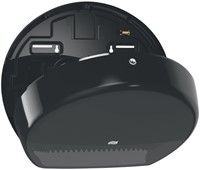 Toiletpapierdispenser Tork T1 Elevation jumbo zwart 554008-3