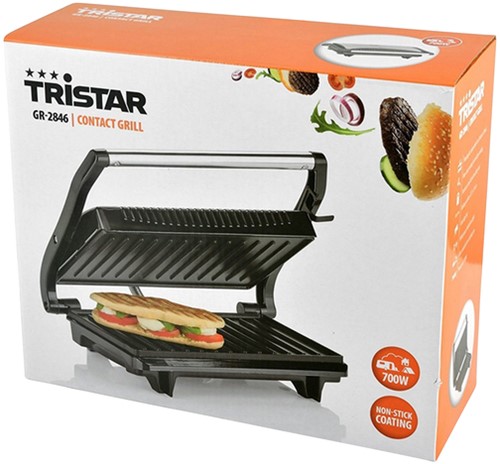 Tosti grillplaat Tristar GR-2650 zwart-3