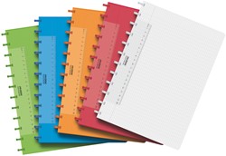 Schrift Adoc A4 ruit 4x8mm 144blz 90gr assorti