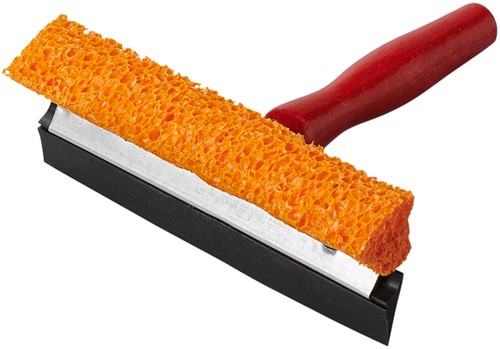 Raamtrekker ProPlus met houten steel 145mm rood-3