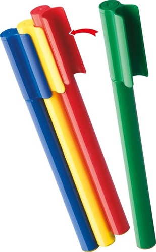 Kleurstiften Faber-Castell Connector assorti koffer à 60 stuks-2