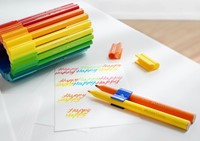Kleurstiften Faber-Castell Connector assorti koffer à 60 stuks-6
