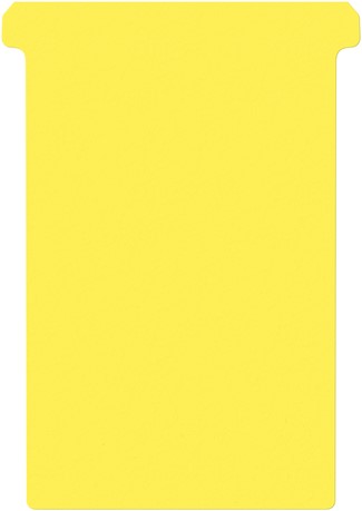 T-kaart Djois formaat 4 107mm geel 100 stuks