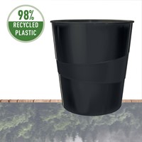 Papierbak Leitz Recycle range 15liter zwart-3