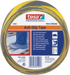 Antisliptape tesa® Professional 60951 50mmx15m zwart/geel