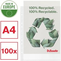 Showtas Esselte recycle PP A4 70µ 11-gaats transparant 100 stuks-6