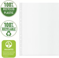 Showtas Esselte recycle PP A4 70µ 11-gaats transparant 100 stuks-8