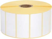 Labeletiket IEZZY Zebra 880199-025D 51x25mm 25mm wit permanent 2580st