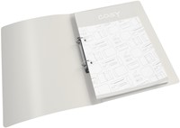 Ringband Leitz Cosy A4 2-rings O-mechaniek 25mm PP sereen blauw-3