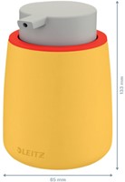 Handzeepdispenser Leitz Cosy voor handzeep 300ml geel-2