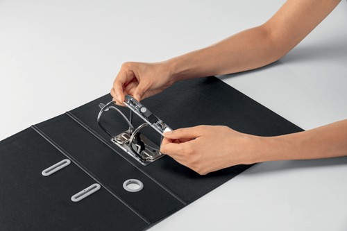 Ordner Leitz Recycle 180° 50mm karton A4 zwart-7