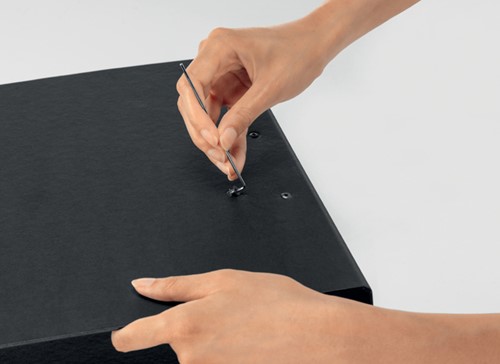 Ordner Leitz Recycle 180° 50mm karton A4 zwart-10