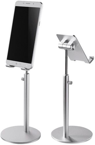 Telefoonstandaard Neomounts DS10200SL1 in hoogte verstelbaar zilver