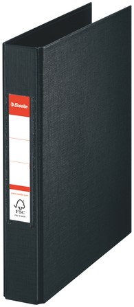 Ringband Esselte VIVIDA A5 2R PP 25mm Zwart-2