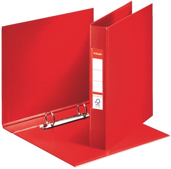 Ringband Esselte VIVIDA A5 2-rings O-mechaniek 25mm PP Rood-2