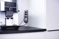 Stekkerdoos Brennenstuhl bureau Estilo 4vdig incl 2 USB 2m zwart/zilver-3
