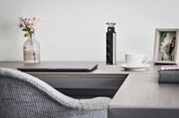 Stekkerdoos Brennenstuhl toren 3 voudig 2 meter zwart/zilver-3