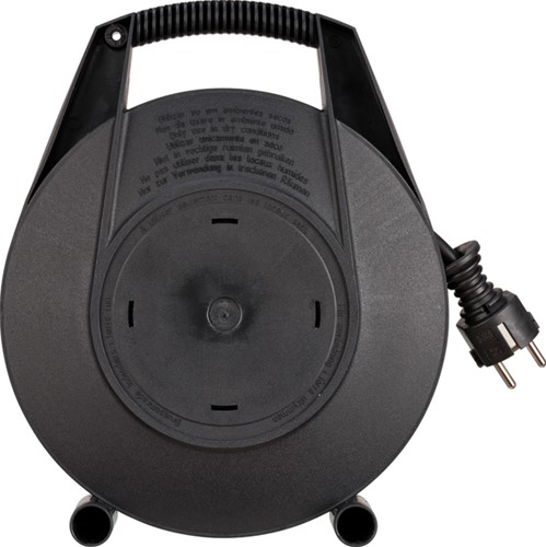 Kabelhaspel Brennenstuhl 4 voudig 5 meter zwart/grijs-1