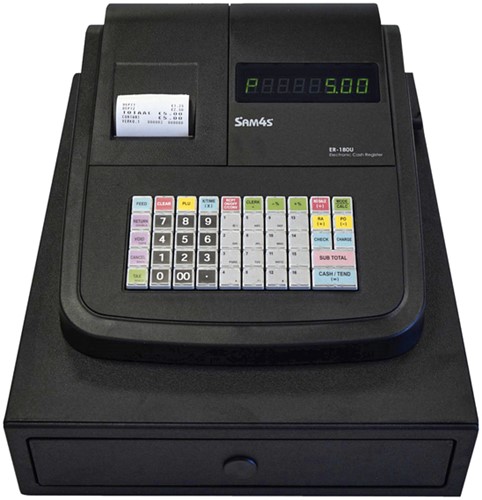 Kassa SAM4S ER-180U small zwart-1