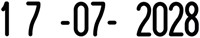 Datumstempel Trodat Printy 4820 cijfers-2