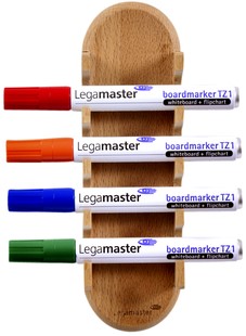 Glasbord stifthouder Legamaster hout-2