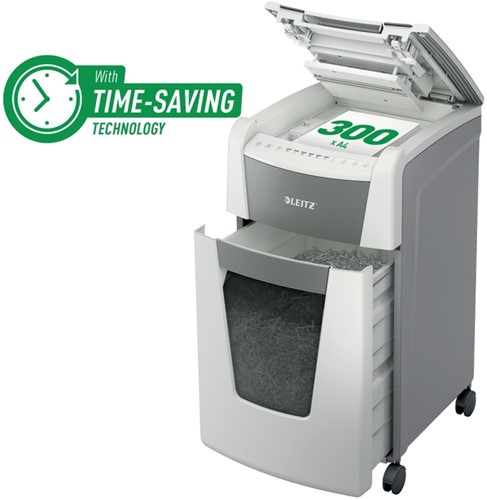 Papiervernietiger Leitz IQ Auto+ Office 300 P4 snippers 4x28mm-4