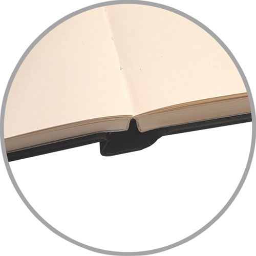 Dummyboek Oxford A6 96 vel 100 gram zwart-3