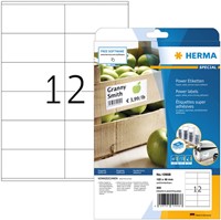 Etiket HERMA Power 10908 105x48mm wit 300 stuks