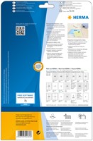 Etiket HERMA 4585 210x297mm weerbestendig transparant mat 10 stuks-1