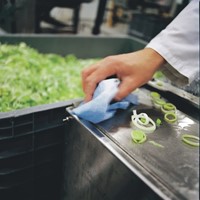 Reinigingsdoek Tork W8 Premium 1-laags 40 vel blauw 194450-3