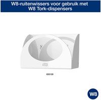 Reinigingsdoek Tork W8 Premium 1-laags 40 vel blauw 194450-4