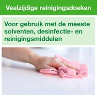 Reinigingsdoek Tork W8 Premium 1-laags 40 vel rood 194750-6