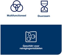 Reinigingsdoek Tork W8 Premium 1-laags 40 vel rood 194750-7