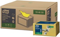Reinigingsdoek Tork W8 Premium 1-laags 40 vel geel 194650-1