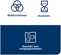 Reinigingsdoek Tork W8 Premium 1-laags 40 vel geel 194650-6