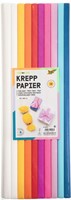 Crêpepapier Folia 50x200cm 10 rollen mixkleuren