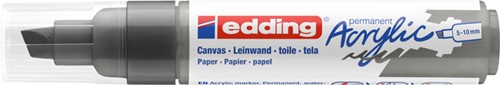 Acrylmarker edding e-5000 breed antraciet-2